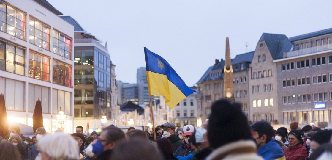 ウクライナのデモ